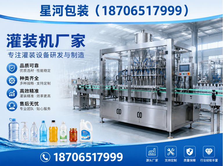 山东全自动灌装机展示图